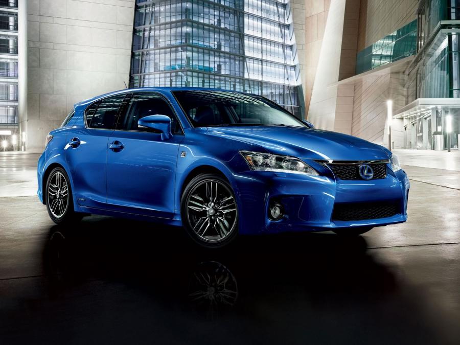  Lexus CT200h F-Sport 2011 года  (US) (фото 4 из 14)
